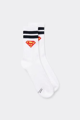 DC Comics Superman Terrycloth Crew Socks Man Print Size TU - Intimissimi - Modalova