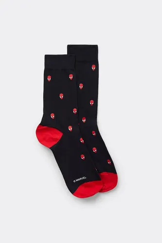 Spider-Man Marvel Soft Cotton Short Socks Man Black Size 40-41 - Intimissimi - Modalova