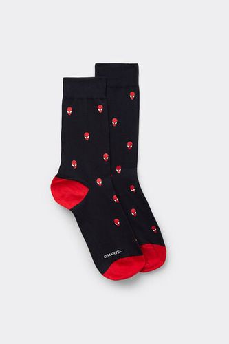 Spider-Man Marvel Soft Cotton Short Socks Man Black Size 42-43 - Intimissimi - Modalova