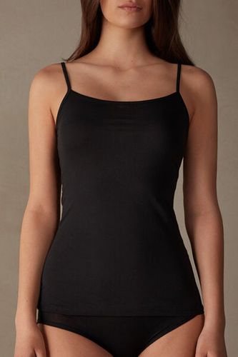 Ultrafresh Cotton Camisole Woman Black Size M - Intimissimi - Modalova