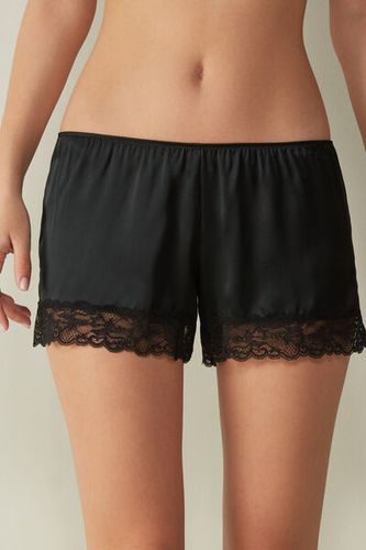 Silk Shorts Woman Black Size 5 - Intimissimi - Modalova