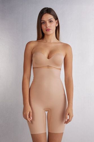 Light Shaping Cotton High Waist Shorts Woman - Intimissimi - Modalova