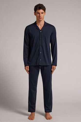 Button Front Full Length Pajamas - Intimissimi - Modalova