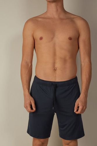 Silk and Modal Shorts Man Blue Size XL - Intimissimi - Modalova