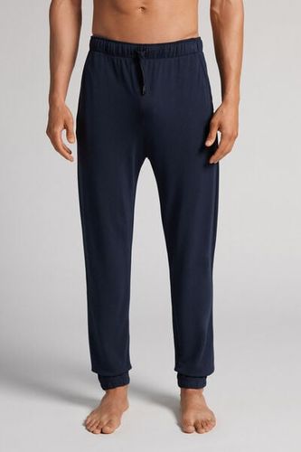 Modal and Silk Piqué Full Length Pants Man - Intimissimi - Modalova