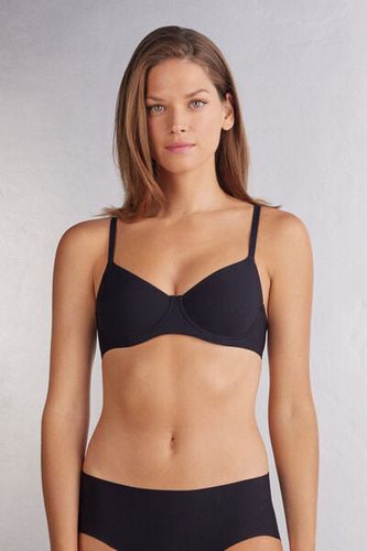 Daniela Superior Comfort Balconette Bra Woman Black Size 6B - Intimissimi - Modalova