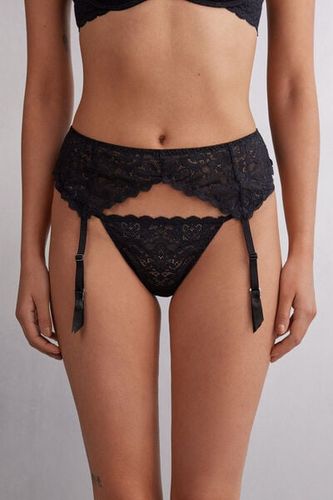 Lace Garter Belt Woman Black - Intimissimi - Modalova