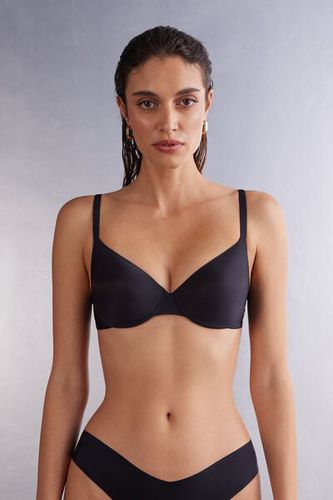 Francesca Ultimate T-shirt Balconette Bra Woman Black Size 2F - Intimissimi - Modalova