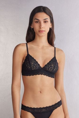 Emma Lace Triangle Bra Woman Black - Intimissimi - Modalova