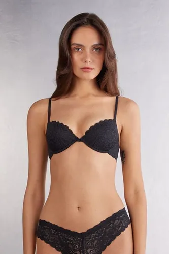 Bellissima Lace Push-up Bra Woman Black Size 1B - Intimissimi - Modalova
