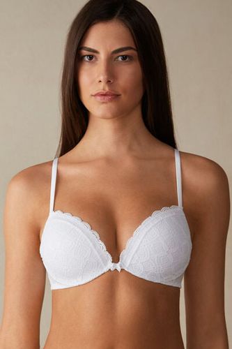 Silvia Push-up Bra in Lace Woman White Size 3B - Intimissimi - Modalova