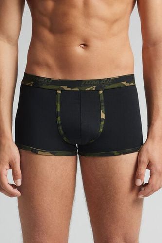 Camouflage Trim Superior Cotton Boxers Man - Intimissimi - Modalova