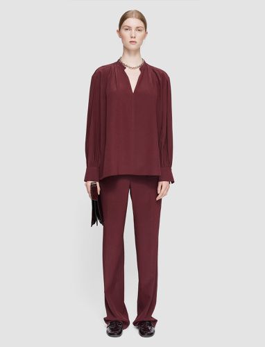 Silk Crepe de Chine Blondel Blouse - Joseph - Modalova