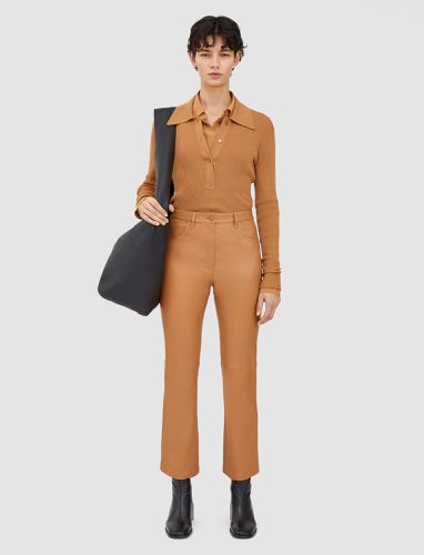 Leather Stretch Duke Trousers - Joseph - Modalova