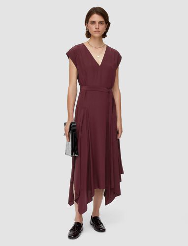 Silk Crepe de Chine Goodman Dress - Joseph - Modalova