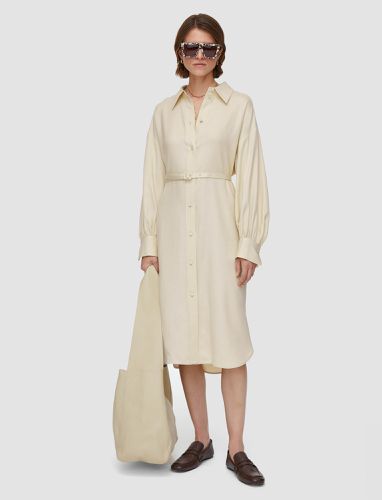 Viscose Twill Floreal Dress - Joseph - Modalova