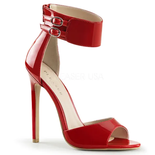 Nu-pied sexy rouge vernis - Pointure : 35 - Chaussures femmes Devious - Modalova