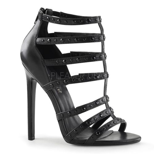 Sandale noire multi brides - Pointure : 36 - Chaussures femmes Devious - Modalova