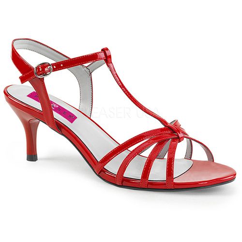 Nu-pieds rouges vernis - Pointure : 39 - Pleaser Pink Label - Modalova