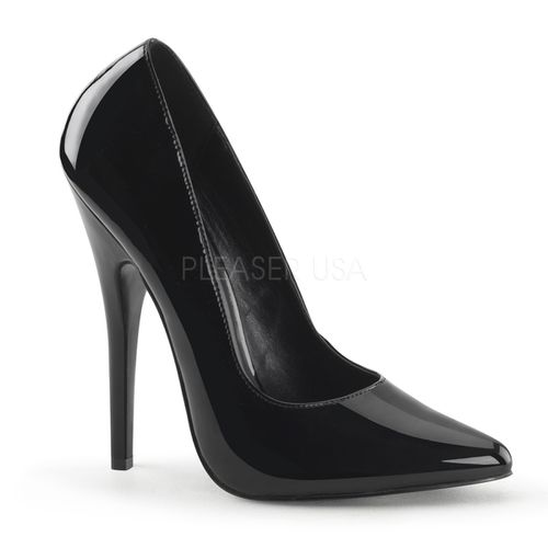 Escarpins vertigineux noirs vernis - Pointure : 35 - Chaussures femmes Devious - Modalova