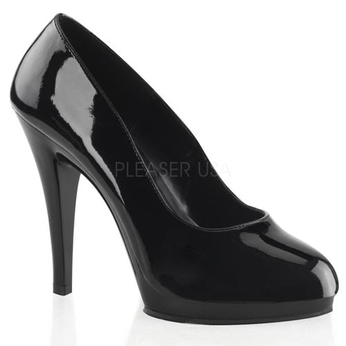 Escarpins noirs vernis - Pointure : 35 - Chaussures femmes Pleaser - Modalova