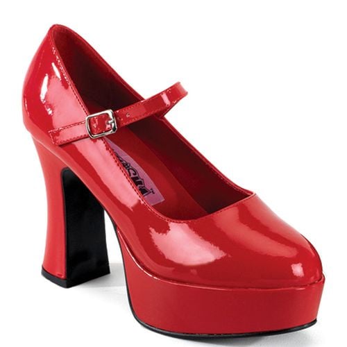 Escarpin Mary Jane rouge - Pointure : 36 - Chaussures femmes Funtasma - Modalova