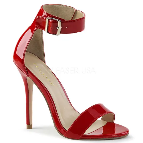 Nu-pied sexy rouge vernis - Pointure : 45 - Chaussures femmes Pleaser - Modalova