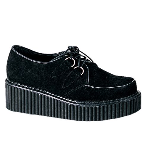 Chaussures noires à lacet creeper-101 - Pointure : 36 - Demonia - Modalova