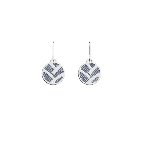 Boucles d'oreilles Tresse, cuirs réversibles / - Les Georgettes - Modalova
