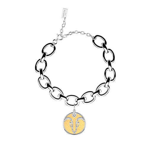 Bracelet Capricorne, cuir réversible / - Les Georgettes - Modalova