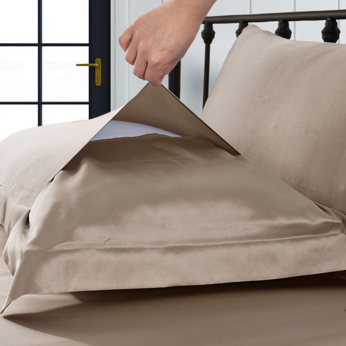 LILYSILK Taie Oreiller Soie Cheveux Enveloppe, Pas De Fermeture À Glissière 100% Soie De Mûrier Doux Pour La Peau Et Respirant 65 x 65cm - LILYSILK - Modalova