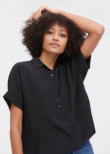 LILYSILK Tee Shirt Soie Manches Courtes, Bouton Classique 100% Soie De Mûrier Sans Produits Chimiques Nocifs Chemises S - LILYSILK - Modalova