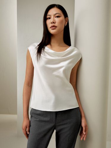 LILYSILK Top En Soie Sans Manches, Design Minimaliste 100% Soie Pure Bon Rapport Qualité-Prix, Respectueux De La Peau 42 - LILYSILK - Modalova