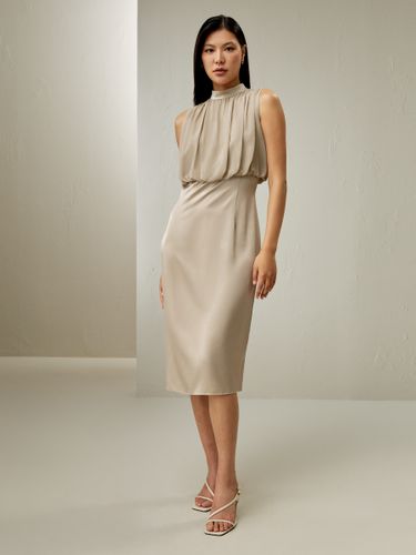 LILYSILK Robe En Soie Taille Flatteuse, Forme Ajustée 100 % Soie De Mûrier Un Toucher Incroyablement Doux Et Confortable 34 - LILYSILK - Modalova