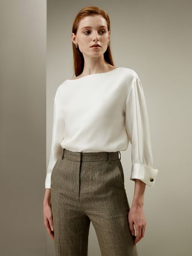 LILYSILK Chemisier En Soie Style Simple Et Soigné, Coupe Oversize 100% Soie Pure Une Touche D'Élégance Dans Votre Vie S - LILYSILK - Modalova