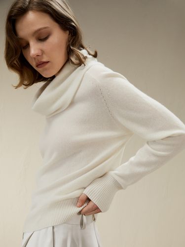 LILYSILK Pull Cachemire Poignets Côtelés Et Col Roulé 100% Cachemire Le Choix Optimal Pour Les Mois Les Plus Froids L - LILYSILK - Modalova