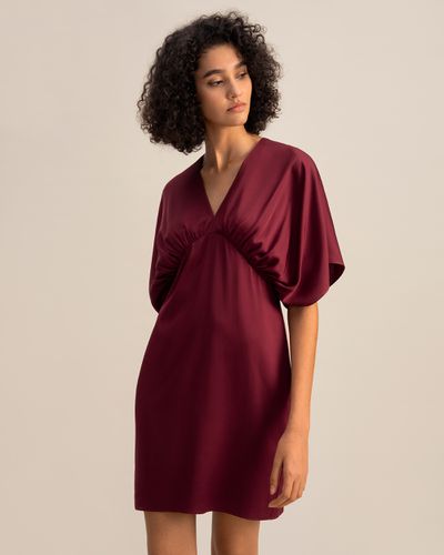 LILYSILK Robe En Sois Manche Courte, Taille Haute Robe Fourreau Régulation De La Température Robe 44 - LILYSILK - Modalova