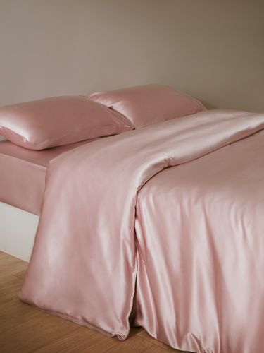 LILYSILK Housse De Couette En Soie Naturelle Fermeture À Glissière Cachée 100 Soie Bonne Qualité Lavable En Machine 140x200cm - LILYSILK - Modalova
