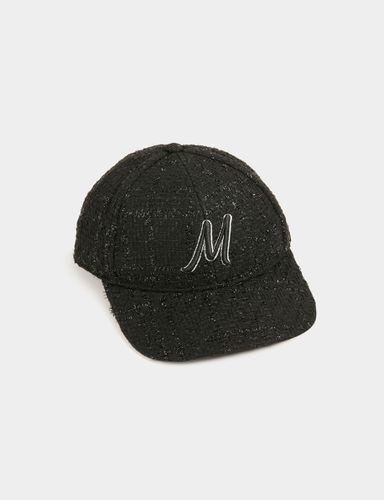 Casquette M tweed noir femme - Morgan - Modalova