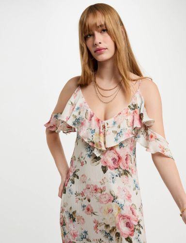 Robe longue droite imprimée - Morgan - Modalova