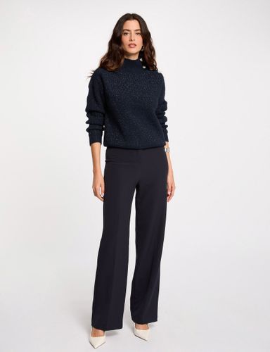 Pantalon droit à pinces - Morgan - Modalova
