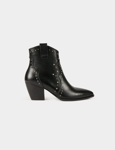 Bottines western avec clous - Morgan - Modalova