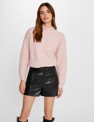 Pull manches longues avec boutons - Morgan - Modalova
