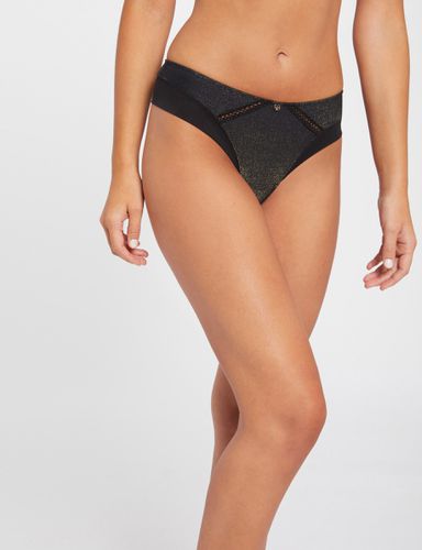 Shorty tanga noir femme - Morgan - Modalova