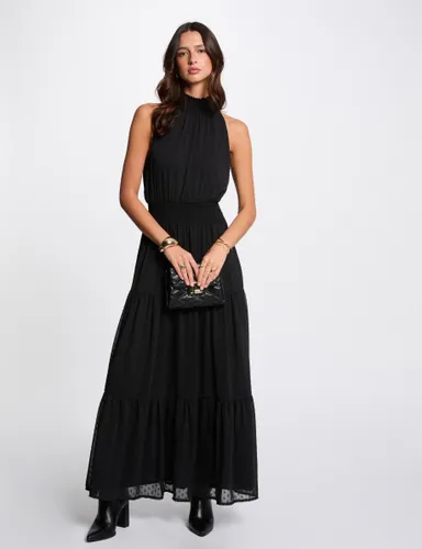 Robe longue droite plumetis - Morgan - Modalova