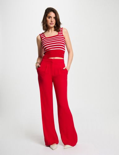 Pantalon large à pinces - Morgan - Modalova