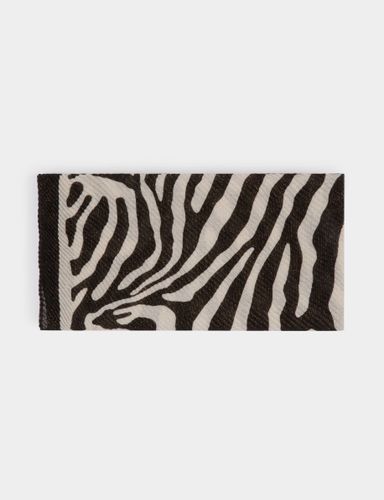 Foulard plissé imprimé - Morgan - Modalova