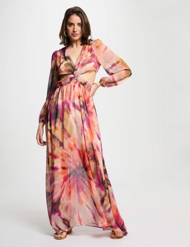 Robe longue droite imprimée - Morgan - Modalova
