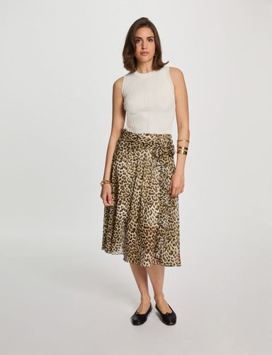 Robe évasée imprimée - Morgan - Modalova