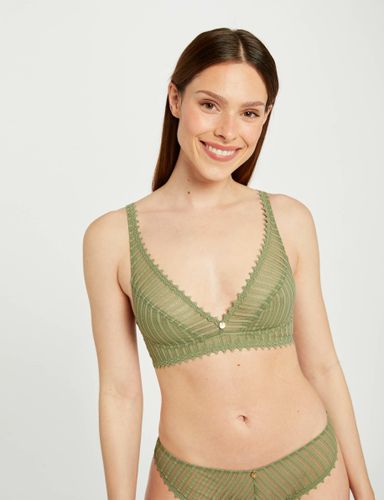 Soutien-gorge souple vert kaki - Morgan - Modalova